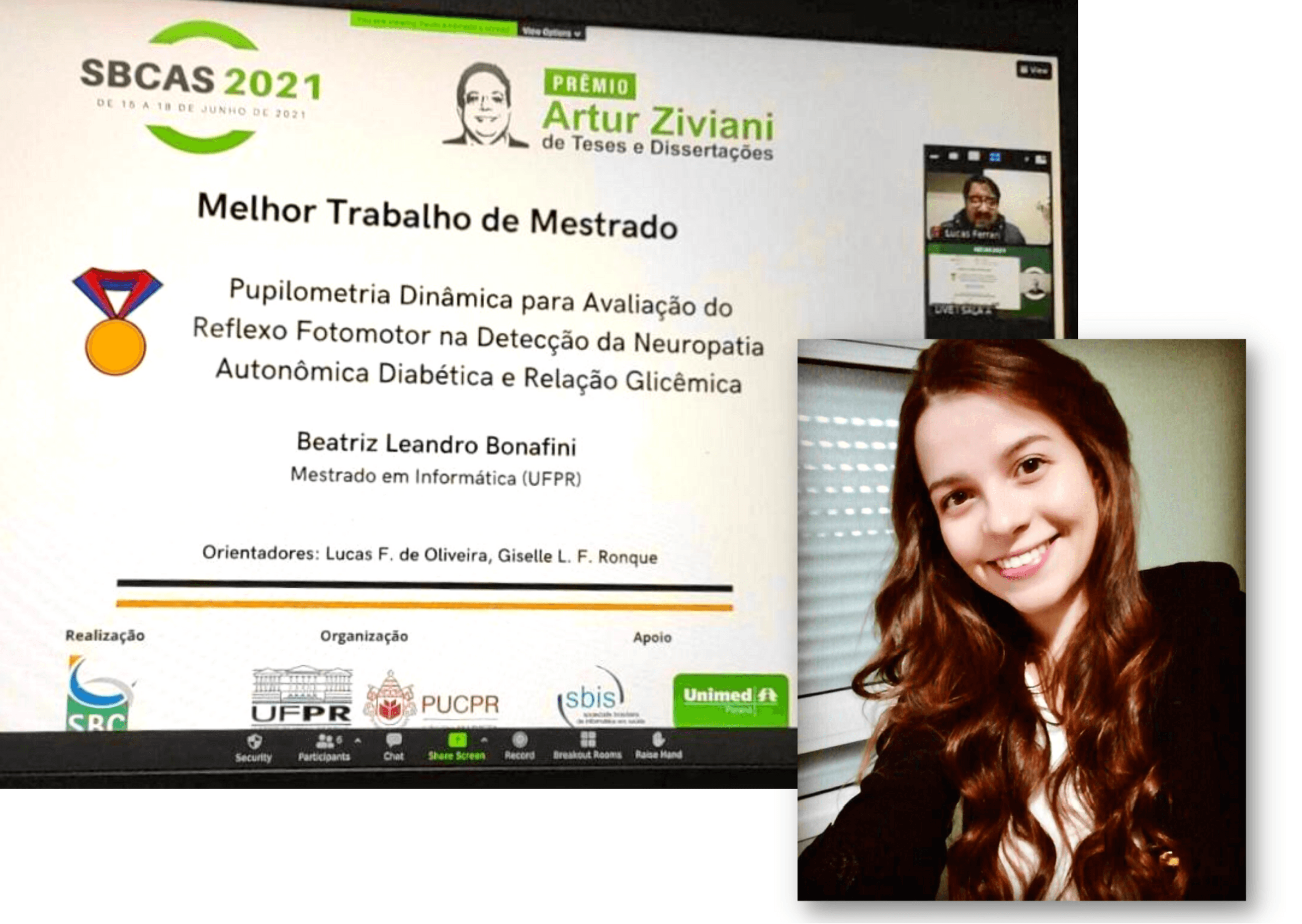 Colaboradora do CESAR conquista prêmio nacional de melhor dissertação